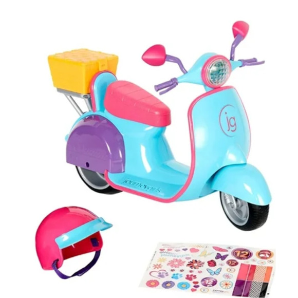 JOURNEY GIRLS Doll Scooter for 18" Dolls NWT - Picture 1 of 4